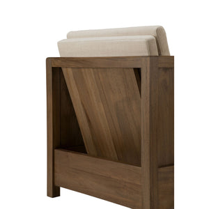   Modern or European furniture - Fabric Cushioned Lounge Chair - www.oroa.com | Oroa.com