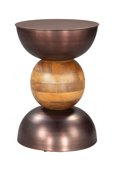 Stacked Bronze Side Table | OROA Modern Tripoli | OROA.com
