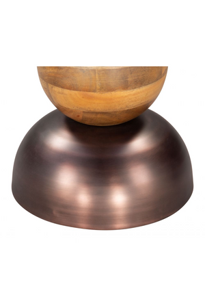 Stacked Bronze Side Table | OROA Modern Tripoli | OROA.com