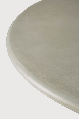 Round Concrete Outdoor Dining Table | Ethnicraft Roller Max | Oroa.com