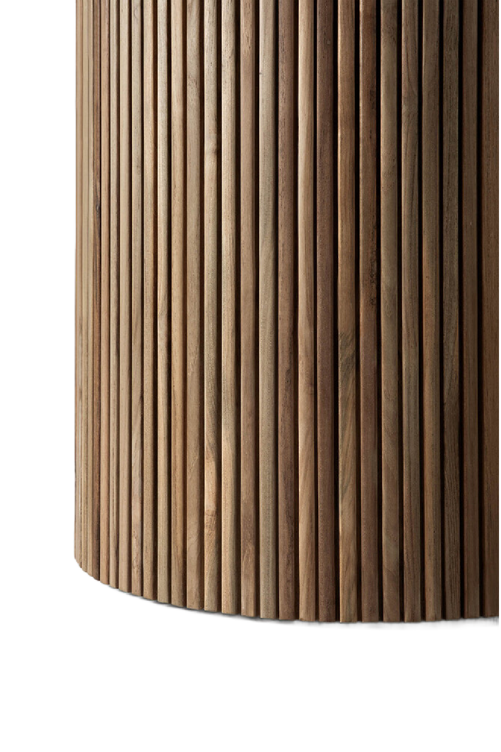 Round Concrete Outdoor Dining Table | Ethnicraft Roller Max | Oroa.com