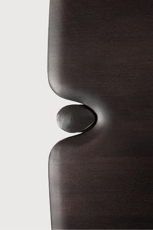 Dark Brown Teak Console Table | Ethnicraft PI | Oroa.com