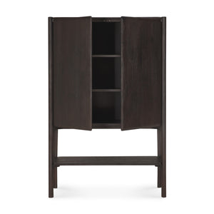   Natural Oak 2-Door Cupboard | Oroa.com