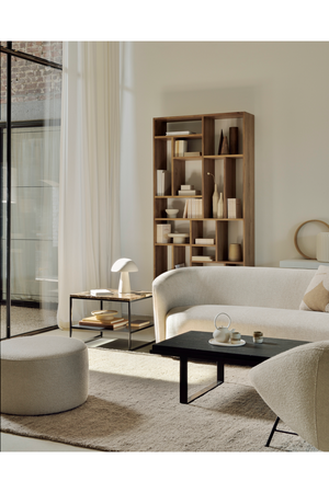 Multilevel Shelf Bookcase | Ethnicraft M | OROA.COM