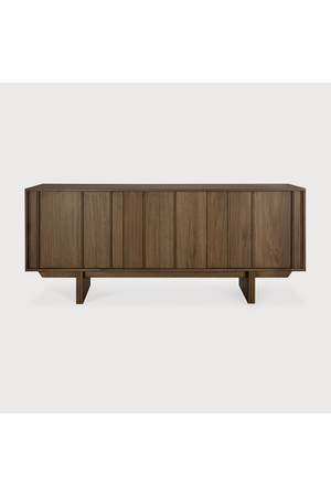 Teak Panel Sideboard | Ethnicraft Pillar | Oroa.com