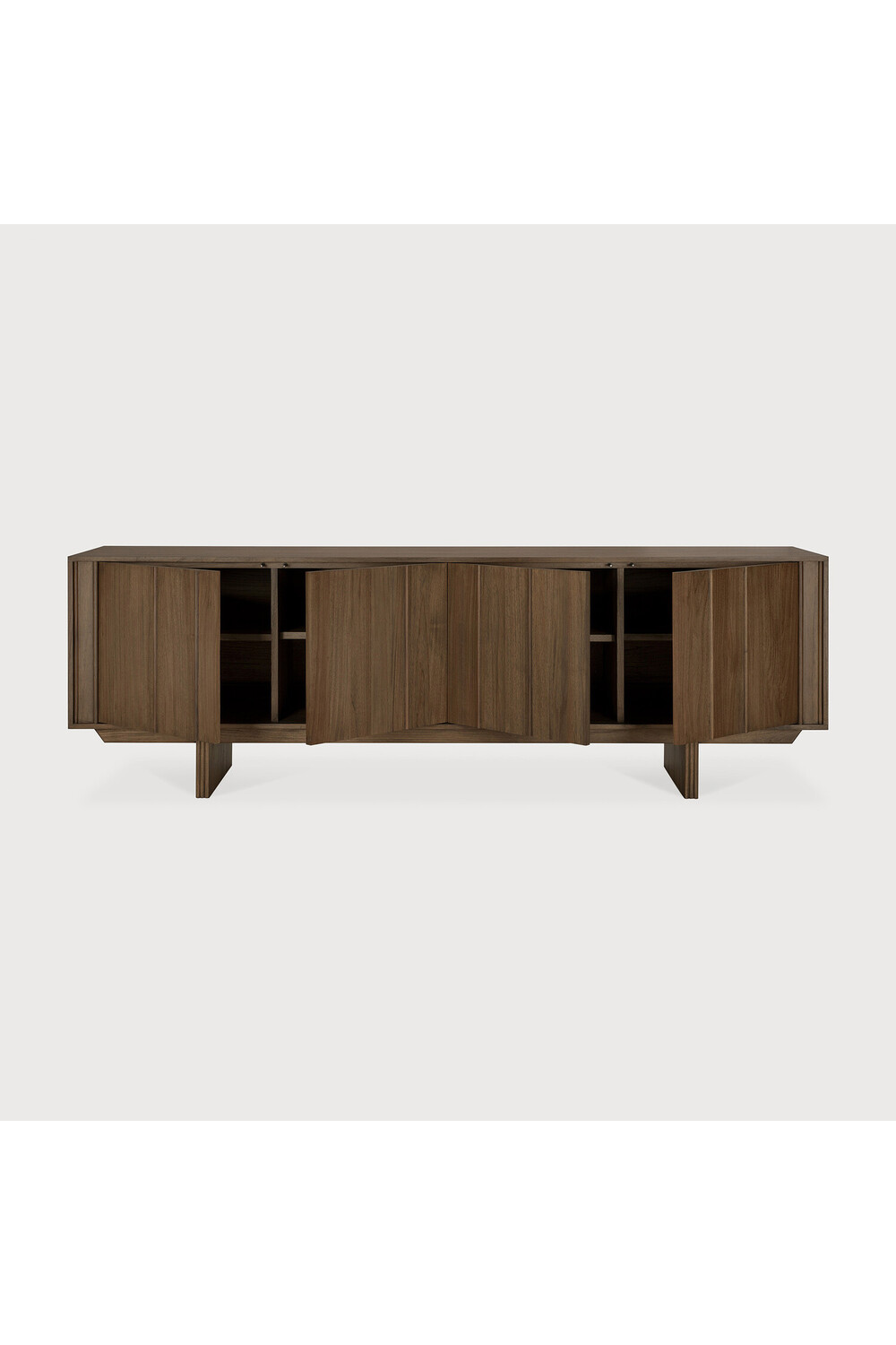 Teak Panel Sideboard | Ethnicraft Pillar | Oroa.com
