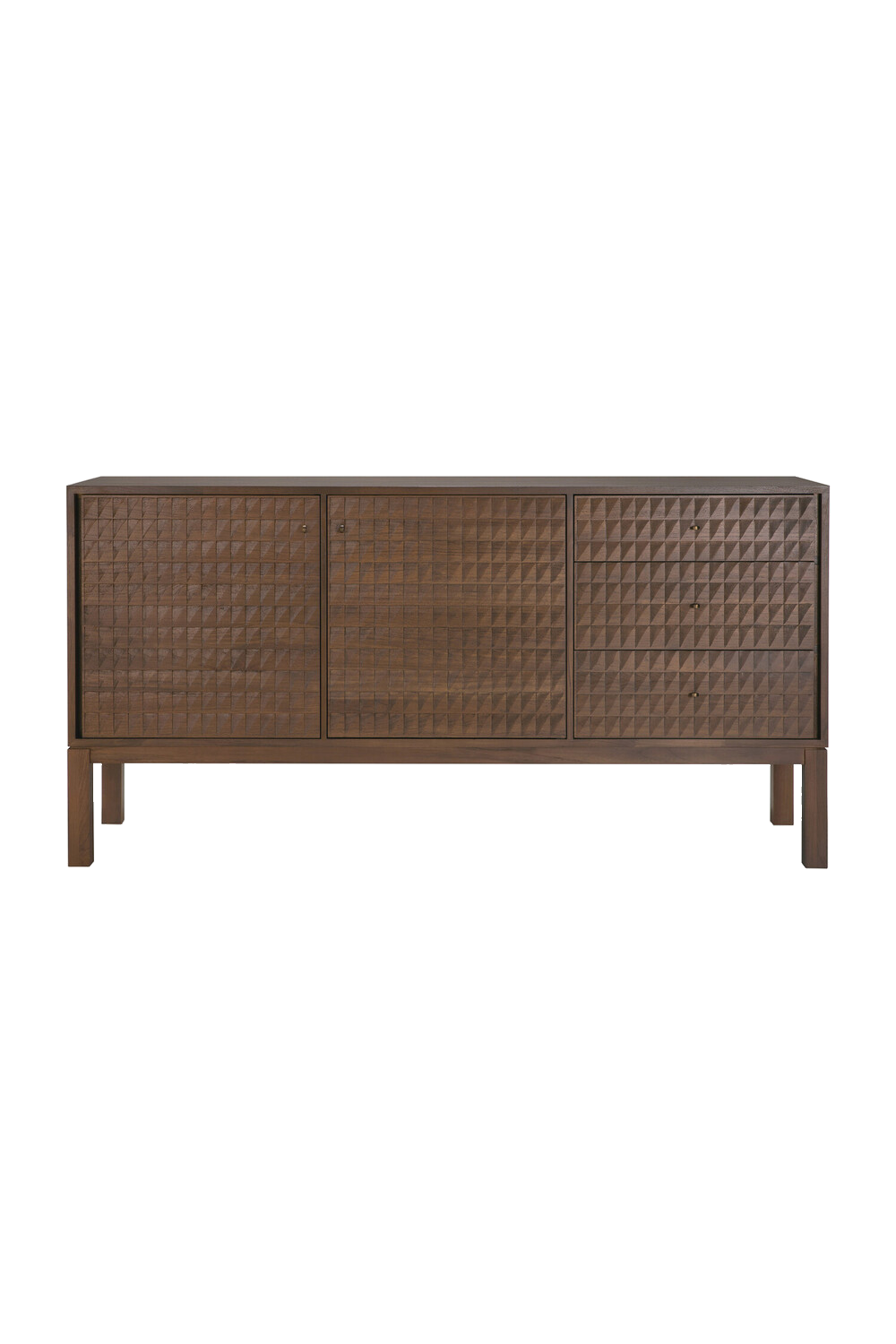 Hand-carved Paneled Sideboard | Ethnicraft Sono | Oroa.com