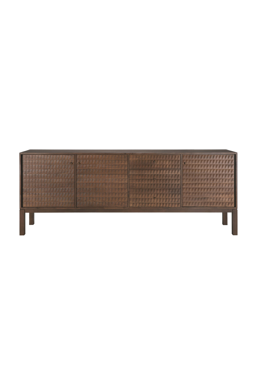 Hand-carved Paneled Sideboard | Ethnicraft Sono | Oroa.com