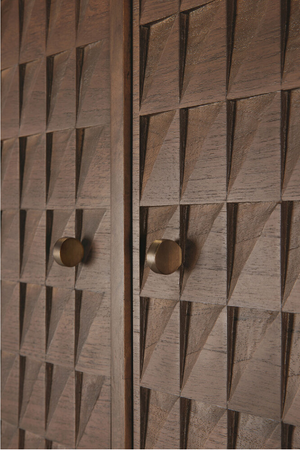 Hand-carved Paneled Sideboard | Ethnicraft Sono | Oroa.com