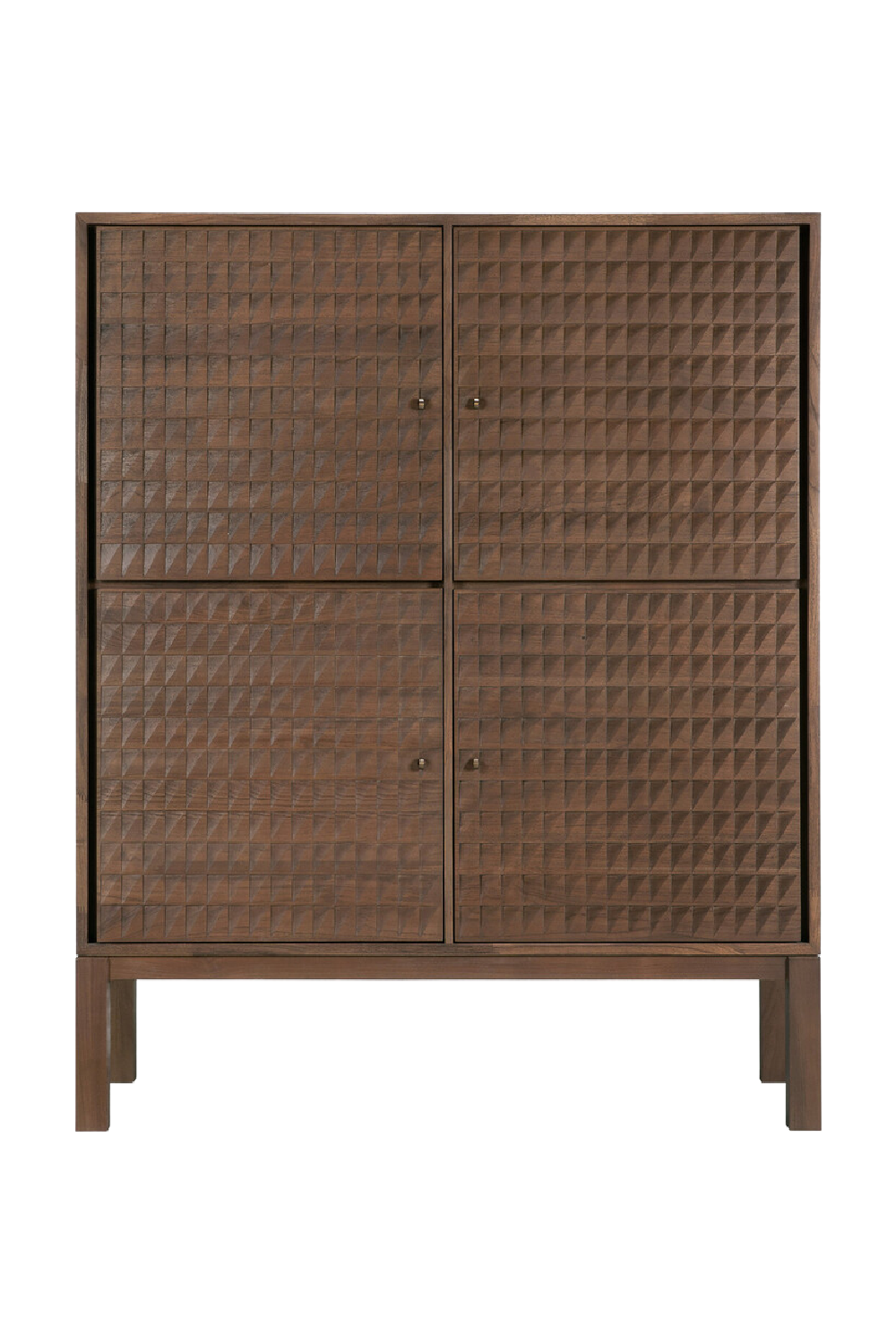 Hand-carved Paneled Cupboard | Ethnicraft Sono | Oroa.com