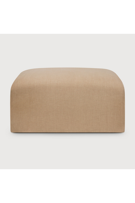 Stitched Detail Footstool | Ethnicraft Bulky | Oroa.com