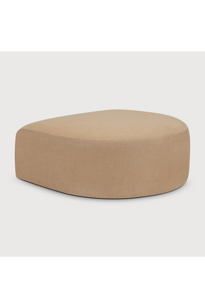 Stitched Detail Footstool | Ethnicraft Bulky | Oroa.com