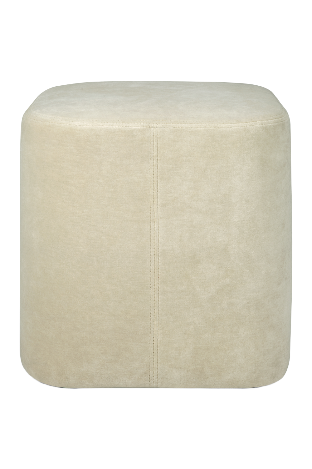 Velvet Minimalist Pouf | Ethnicraft Cube | Oroa.com