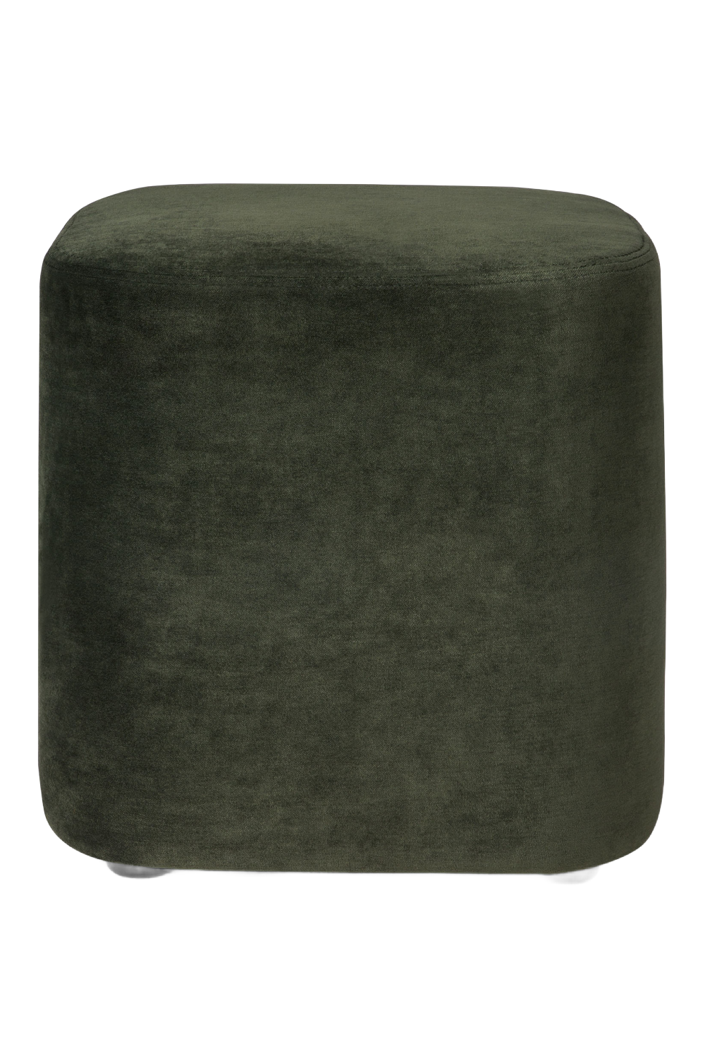 Velvet Minimalist Pouf | Ethnicraft Cube | Oroa.com