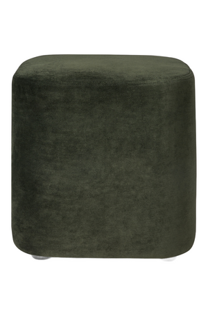 Velvet Minimalist Pouf | Ethnicraft Cube | Oroa.com