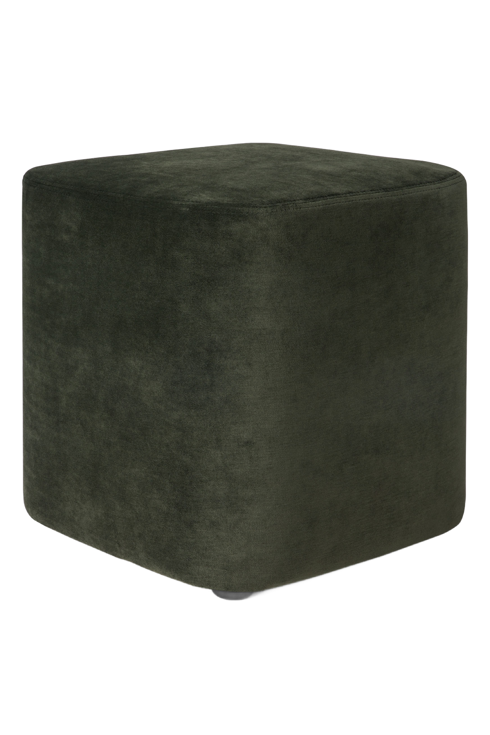 Velvet Minimalist Pouf | Ethnicraft Cube | Oroa.com