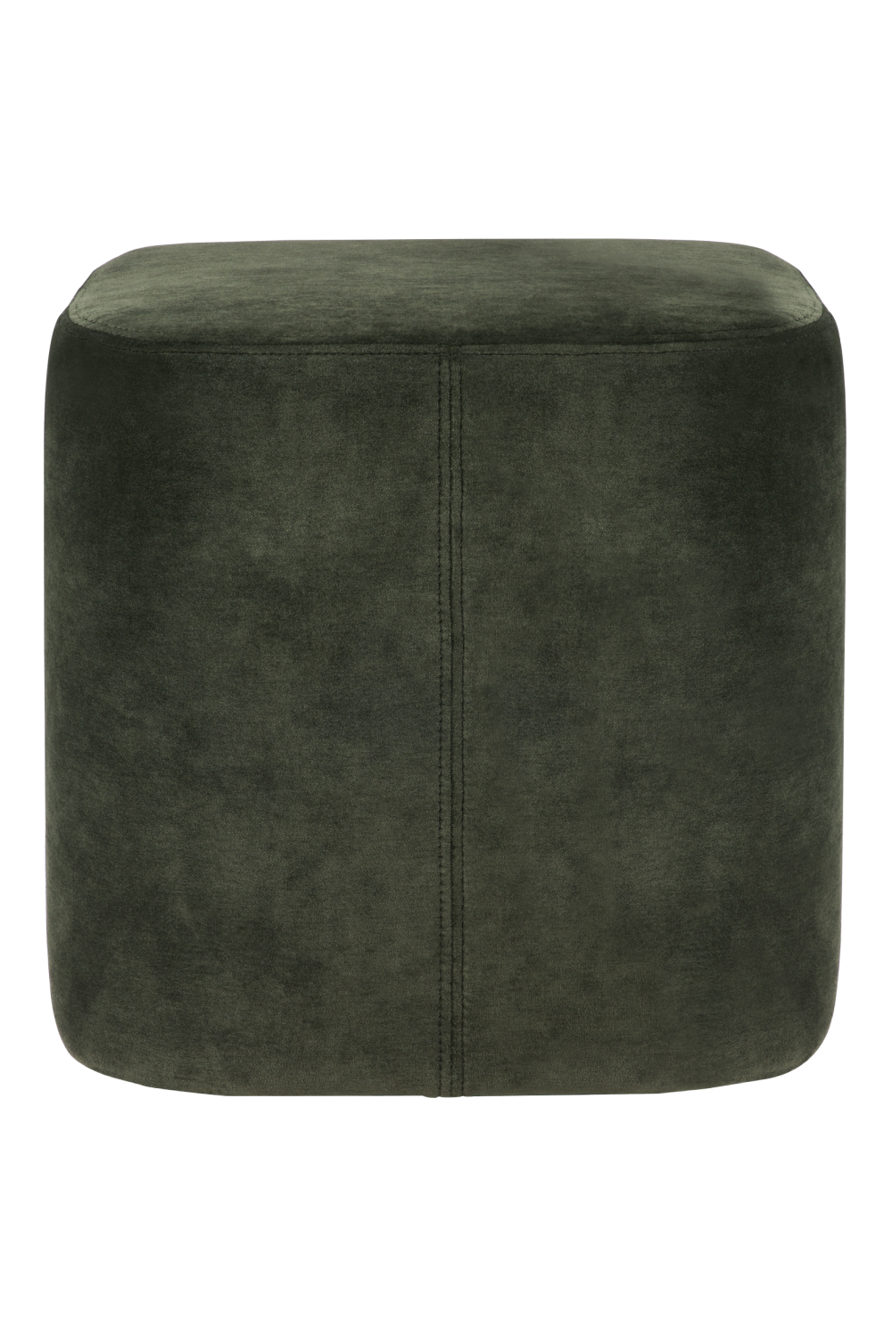 Velvet Minimalist Pouf | Ethnicraft Cube | Oroa.com