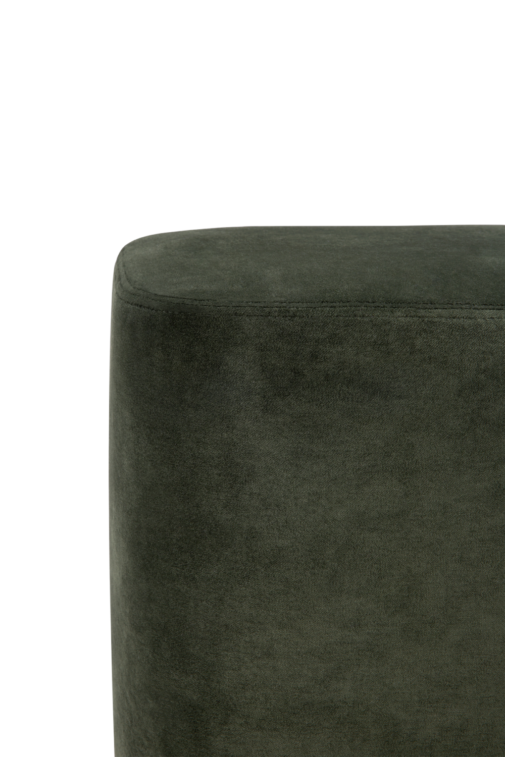 Velvet Minimalist Pouf | Ethnicraft Cube | Oroa.com