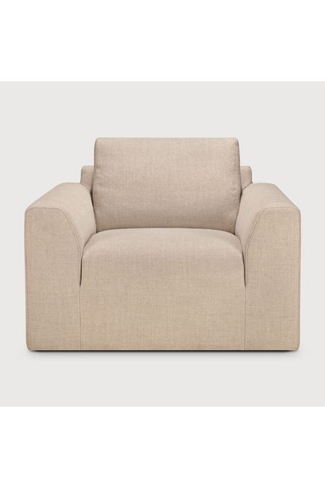 Cream Lounge Chair | Ethnicraft Ease | Oroa.com