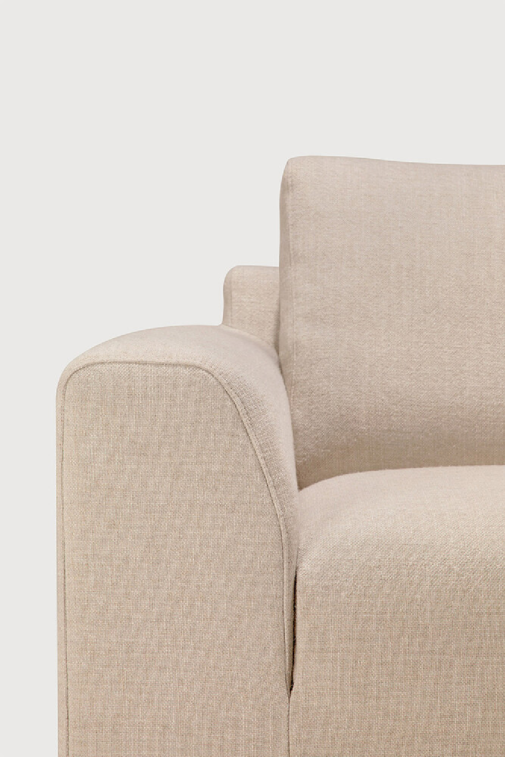 Cream Lounge Chair | Ethnicraft Ease | Oroa.com