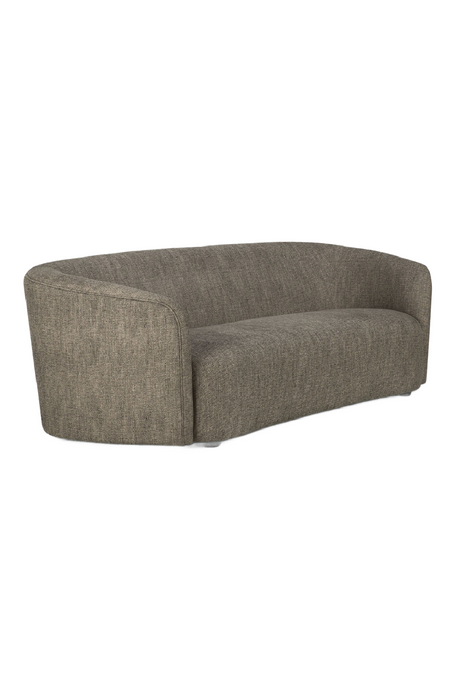 Curved Back 3-Seater Sofa | Ethnicraft Ellipse | Oroa.com
