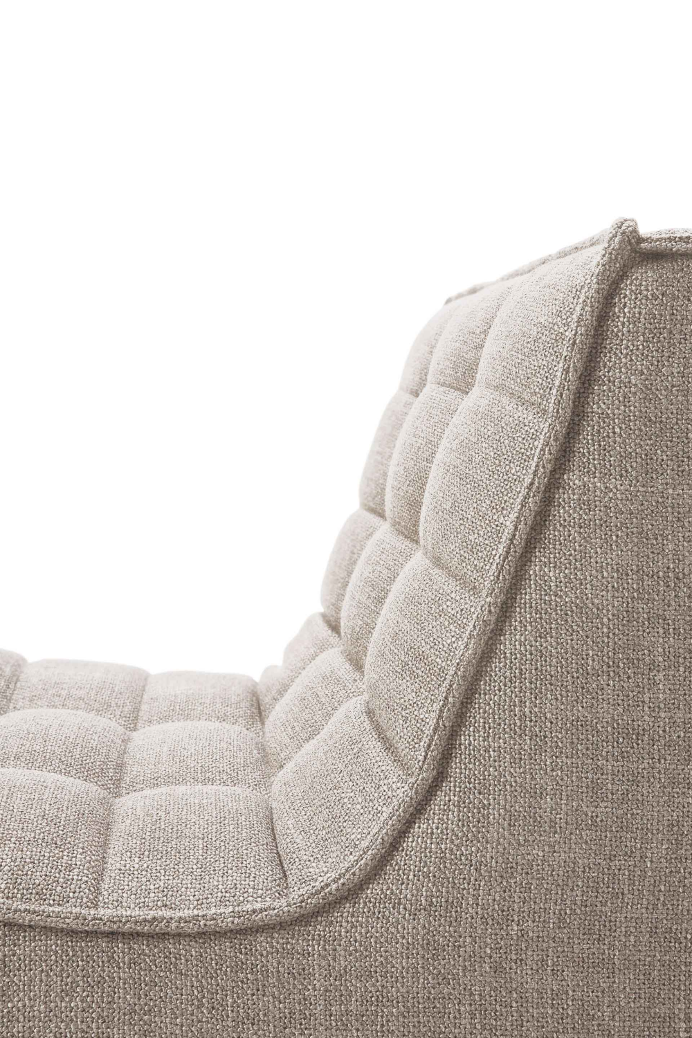 Curved Upholstered Sofa | Ethnicraft N701 | Oroa.com