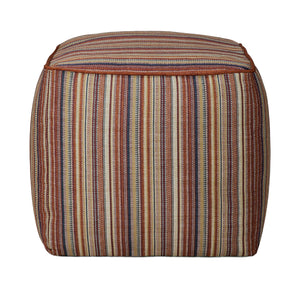   Modern or European furniture - Stripe Outdoor Ottoman - www.oroa.com | Oroa.com