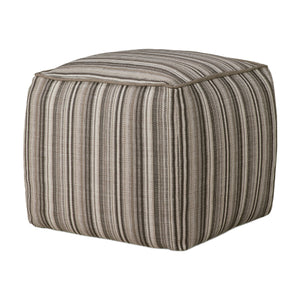   Modern or European furniture - Stripe Outdoor Ottoman - www.oroa.com | Oroa.com