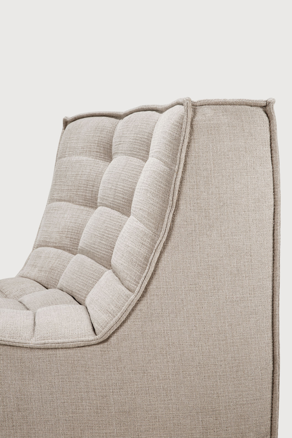 Curved Upholstered Sofa | Ethnicraft N701 | Oroa.com