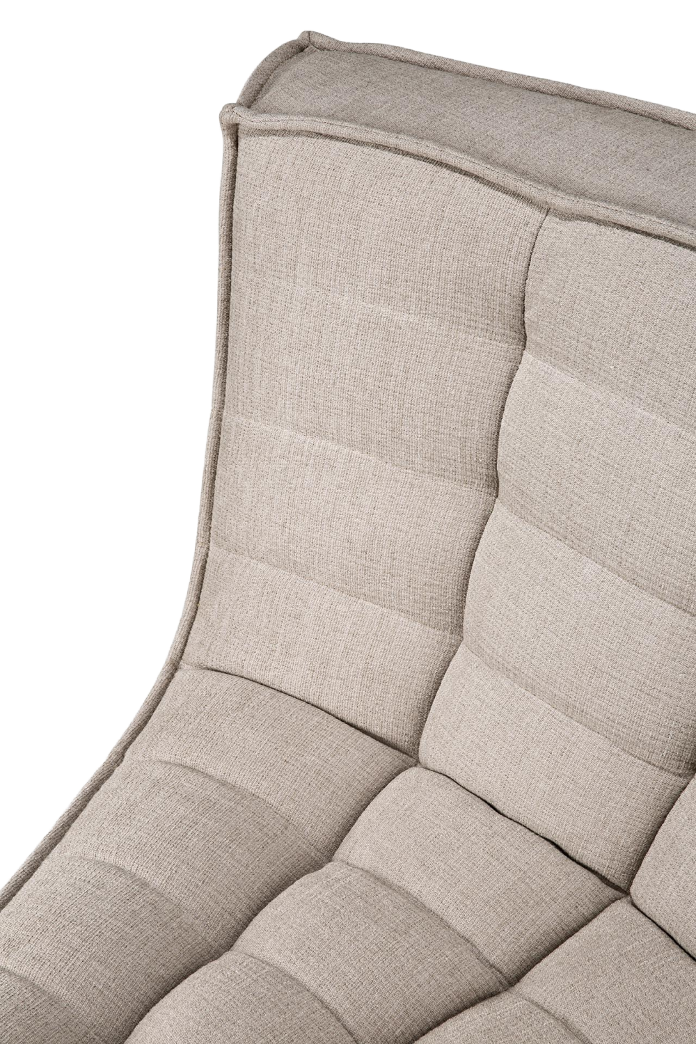 Curved Upholstered Sofa | Ethnicraft N701 | Oroa.com