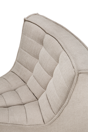 Curved Upholstered Sofa | Ethnicraft N701 | Oroa.com