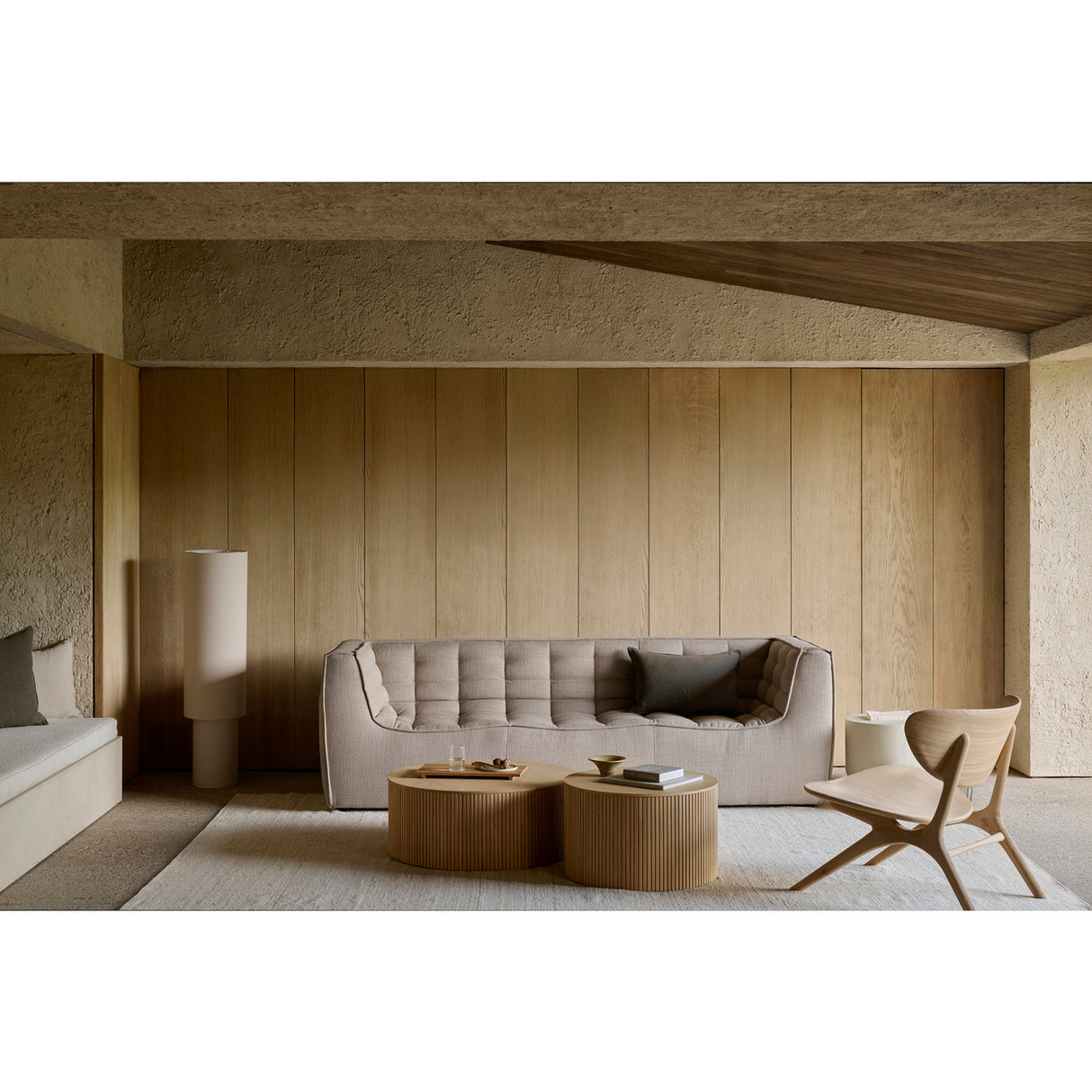   Modern European furniture - Stitched Detail 2-Seater Sofa - www.oroa.com | Oroa.com