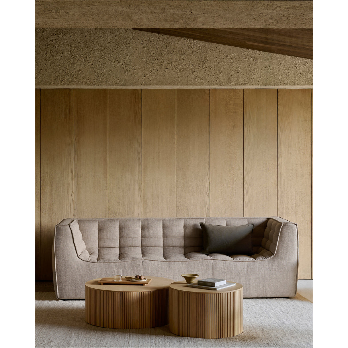   Modern European furniture - Stitched Detail 2-Seater Sofa - www.oroa.com | Oroa.com