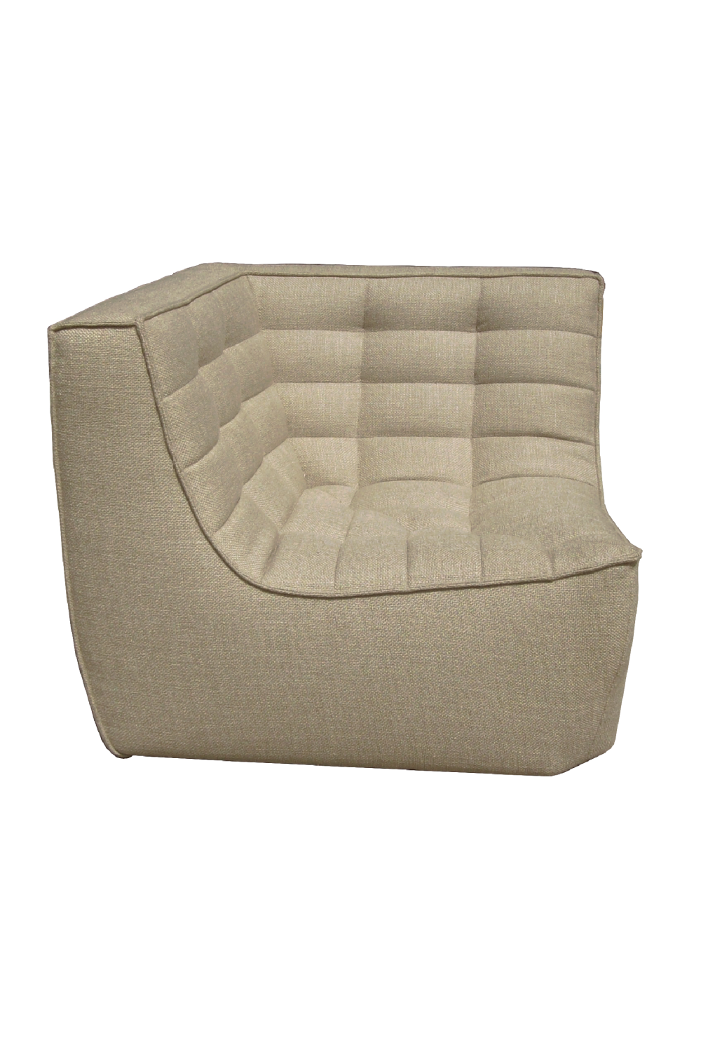 Curved Upholstered Sofa | Ethnicraft N701 | Oroa.com