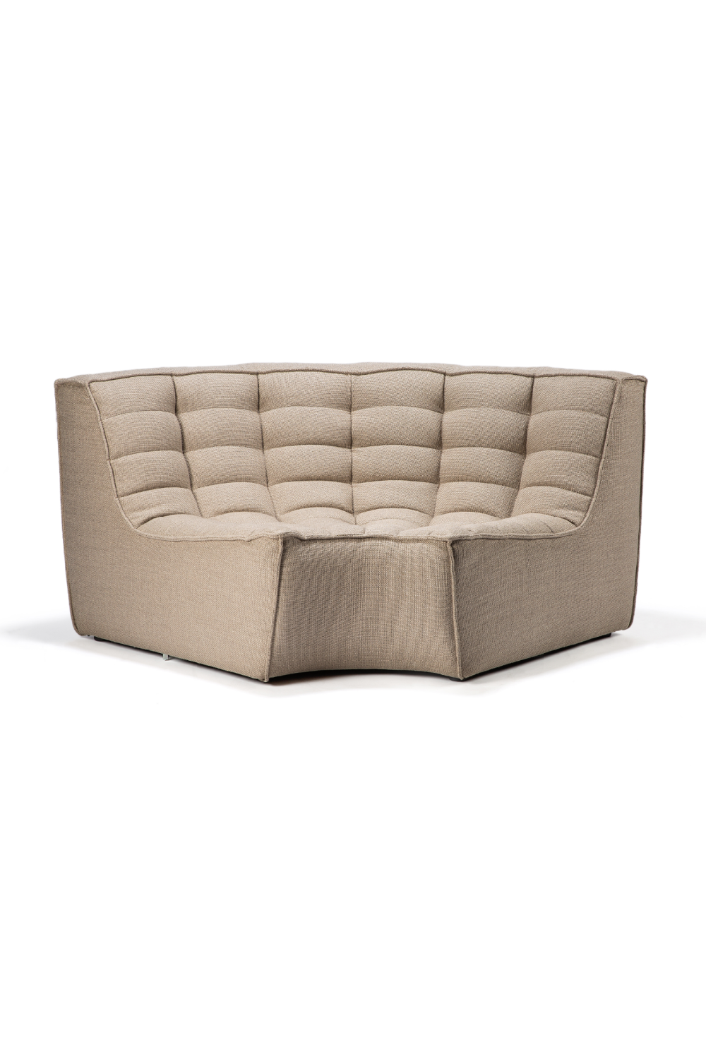 Curved Upholstered Sofa | Ethnicraft N701 | Oroa.com