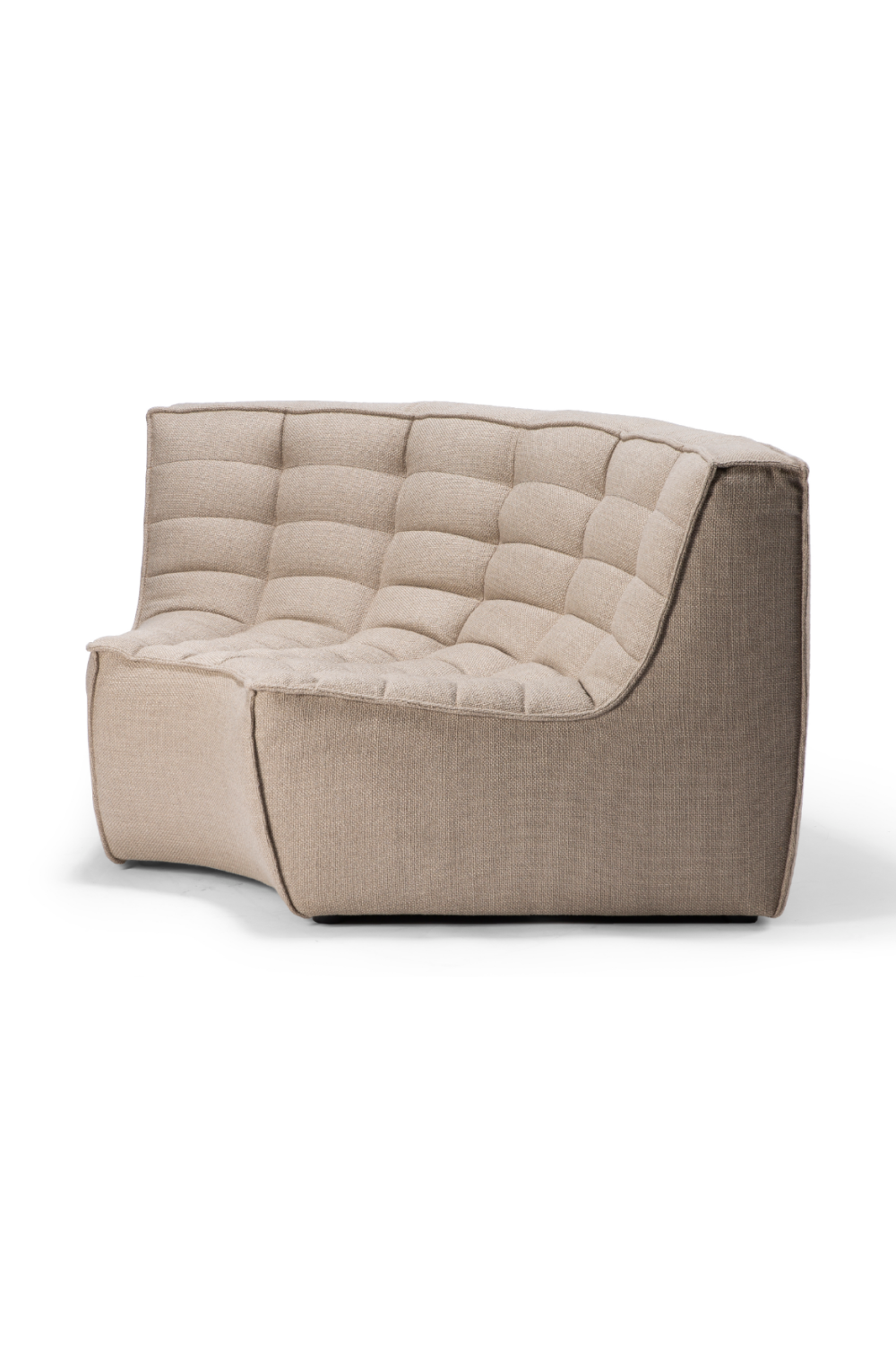 Curved Upholstered Sofa | Ethnicraft N701 | Oroa.com