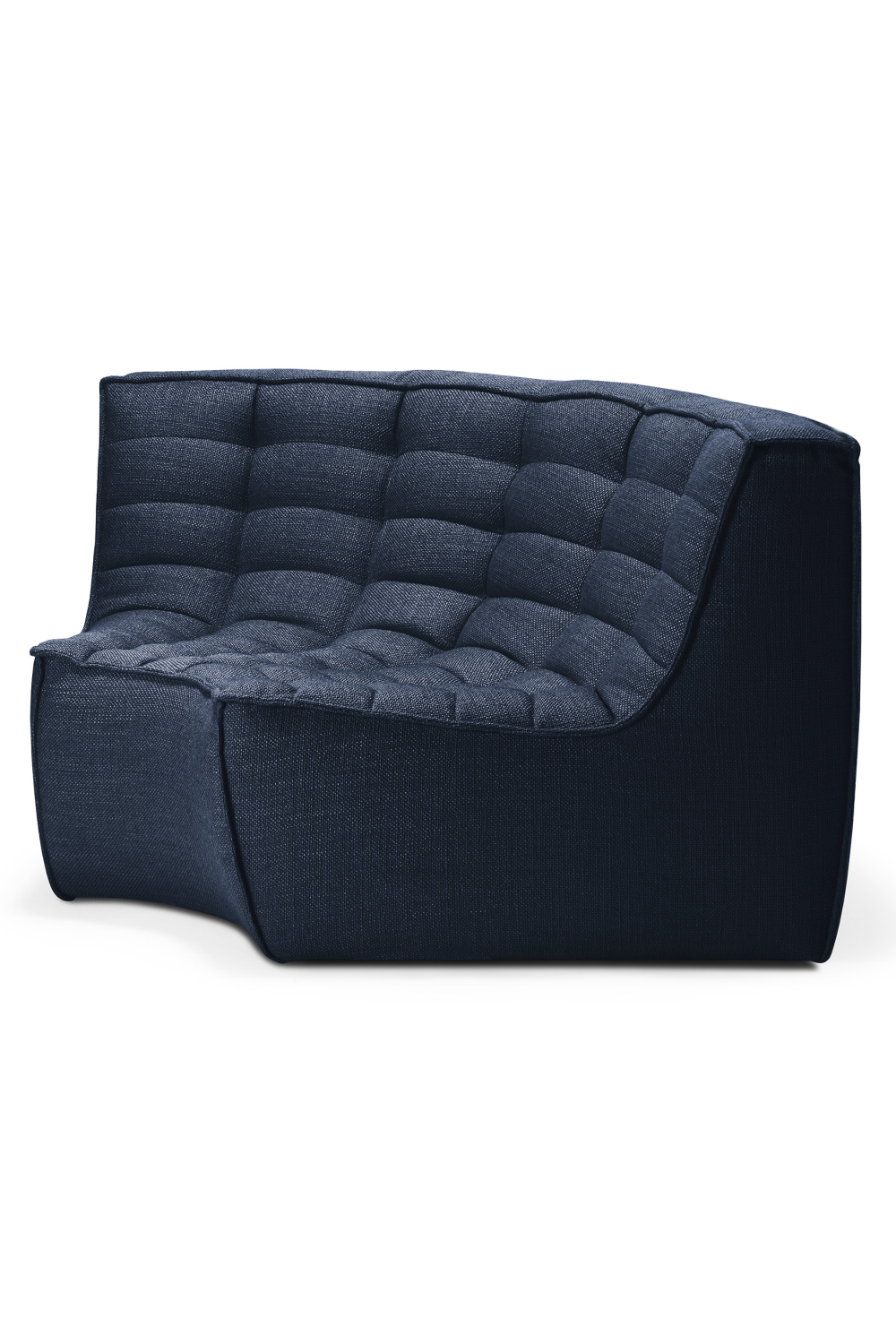 Blue Fabric Corner Sofa | Ethnicraft N701 | Oroa.com
