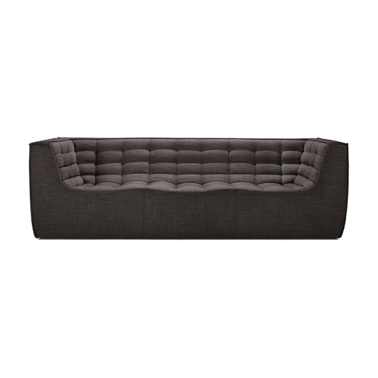   Modern or European furniture - Stitched Detail 3-Seater Sofa - www.oroa.com | Oroa.com
