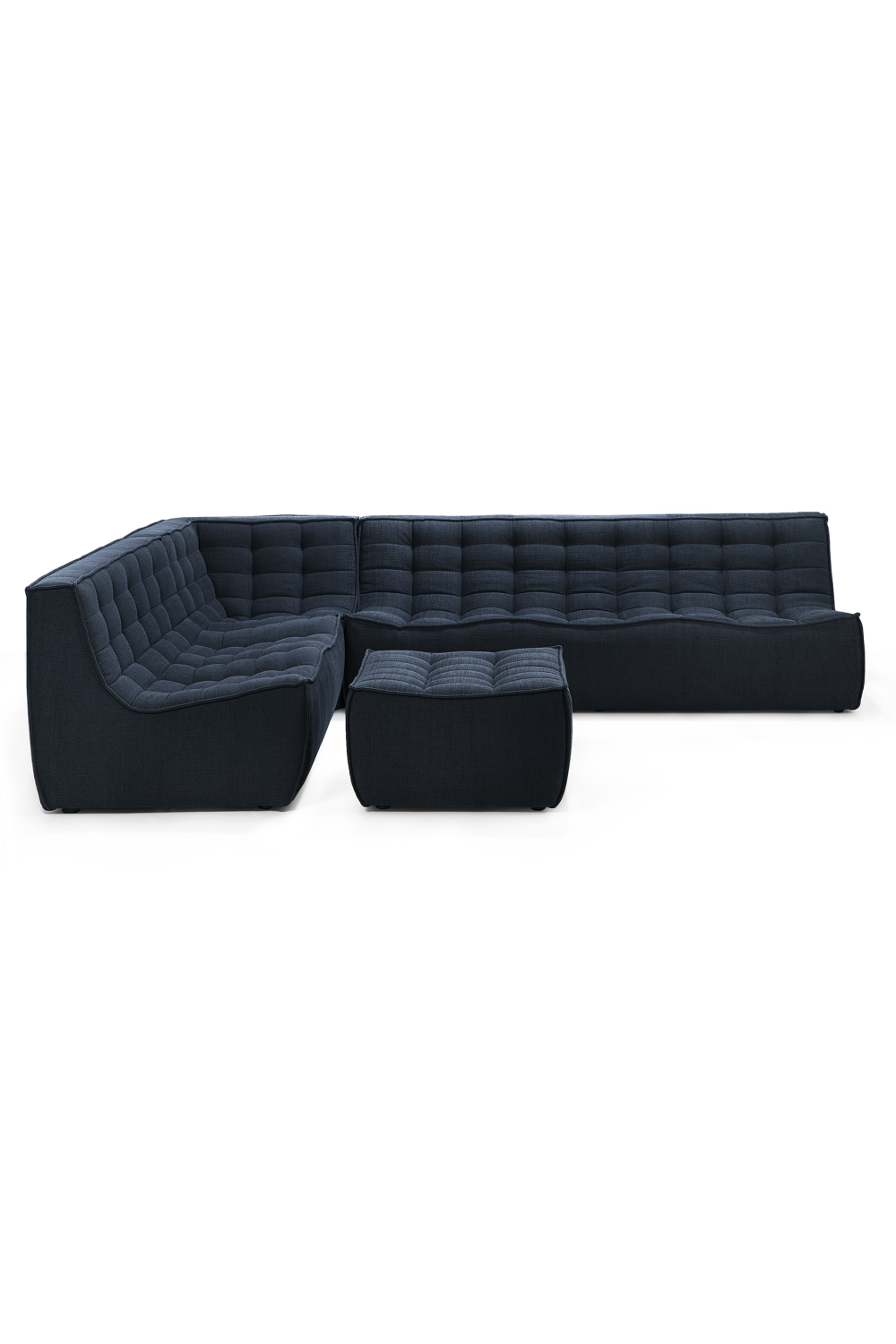 Graphite Fabric Upholstered Sofa | Ethnicraft N701 | Oroa.com