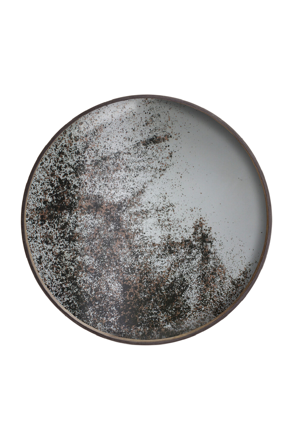 Aged Mirror Round Tray | Ethnicraft | Oroa.com