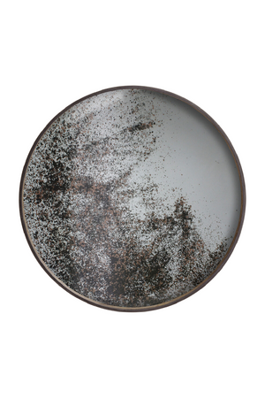 Aged Mirror Round Tray | Ethnicraft | Oroa.com