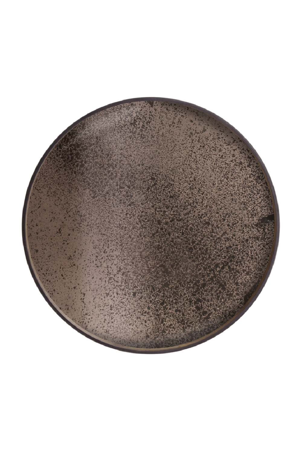 Aged Mirror Round Tray | Ethnicraft | Oroa.com