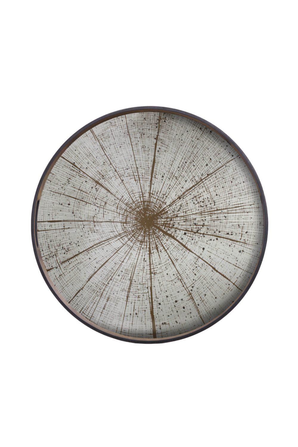 Mirror Round Tray | Ethnicraft Slice | Oroa.com