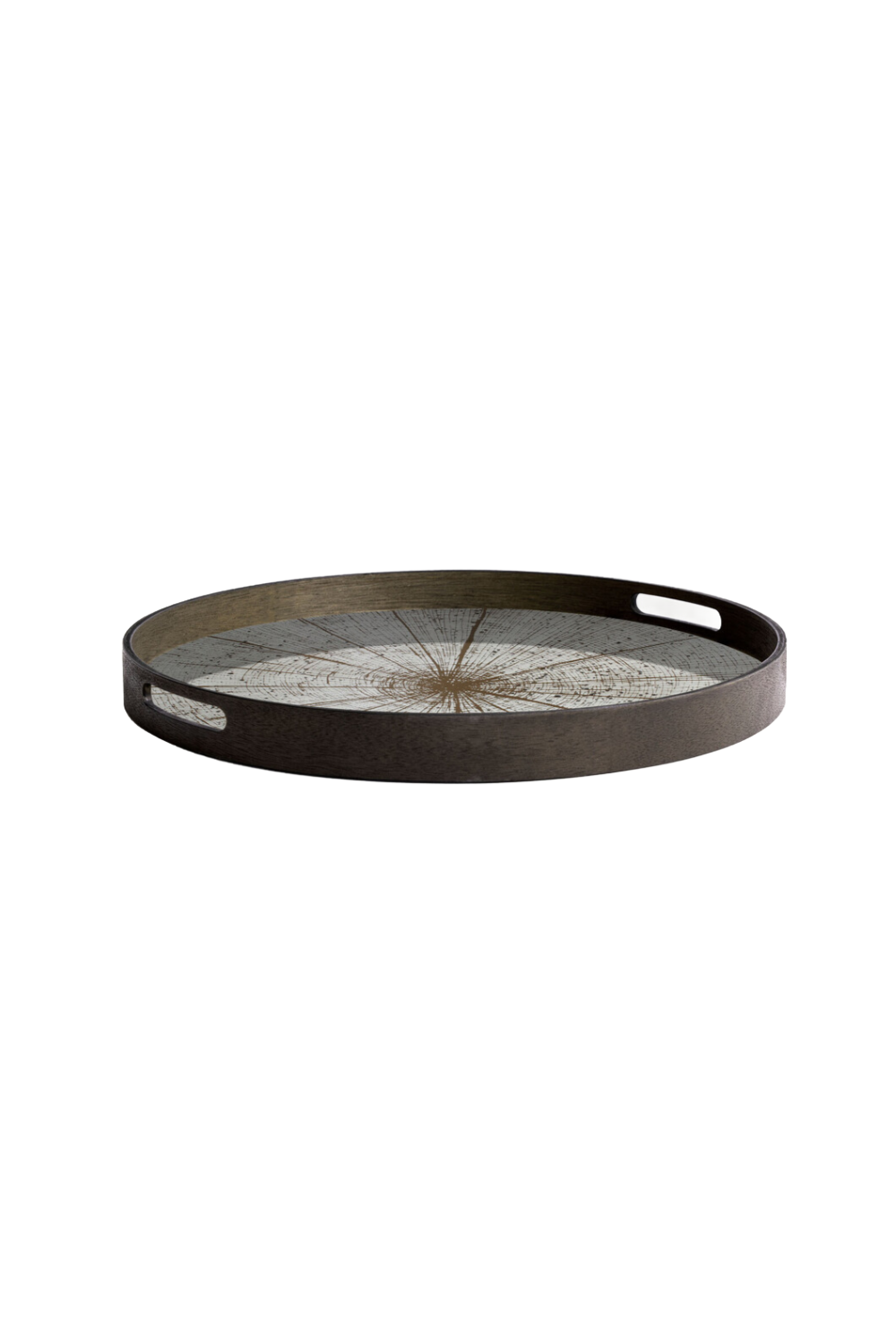 Mirror Round Tray | Ethnicraft Slice | Oroa.com