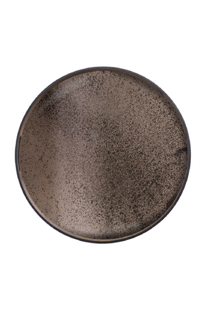 Aged Mirror Round Tray | Ethnicraft | Oroa.com