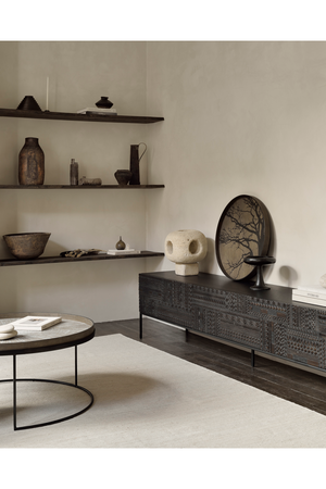 Wooden Round Tray | Ethnicraft Tree | Oroa.com