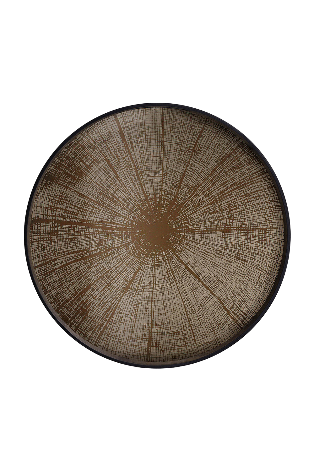 Mirror Round Tray | Ethnicraft Slice | Oroa.com