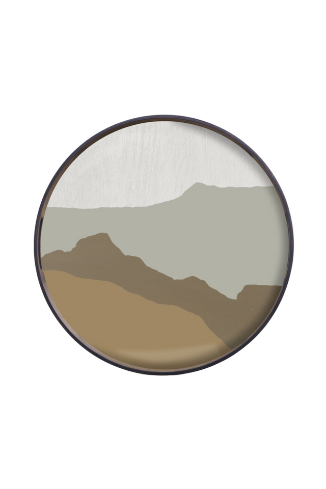 Wooden Rim Round Tray | Ethnicraft Wabi Sabi | Oroa.com