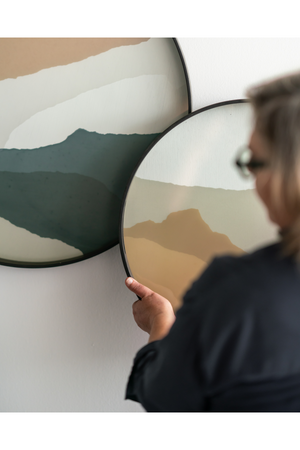 Wooden Rim Round Tray | Ethnicraft Wabi Sabi | Oroa.com