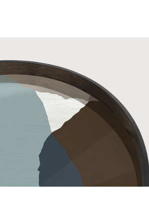 Wooden Rim Round Tray | Ethnicraft Wabi Sabi | Oroa.com